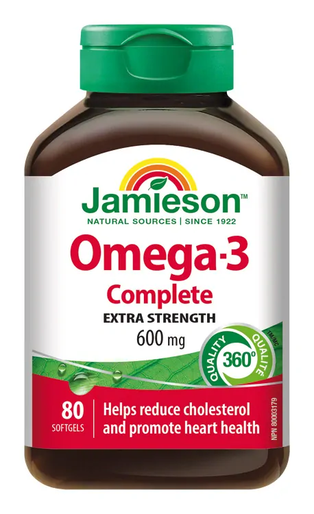 JAMIESON OMEGA-3 COMPLETE 80kusov