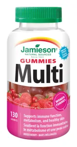 JAMIESON MULTI GUMMIES ŽELATÍNOVÉ PASTILKY PRE ŽENY 130 PAS.