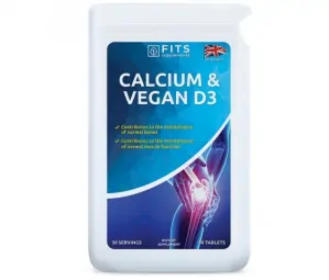 Výpnik s vegánskym vitamínom D Fits Supplements - 90 tabliet
