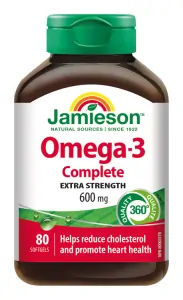 JAMIESON OMEGA-3 COMPLETE 80kusov