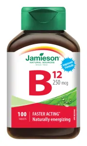 JAMIESON VITAMÍN B12 METYLKOBALAMÍN 250MCG 100TBL.