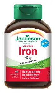 JAMIESON GENTLE IRON BISGLYCINÁT KOMPLEX 90CPS.