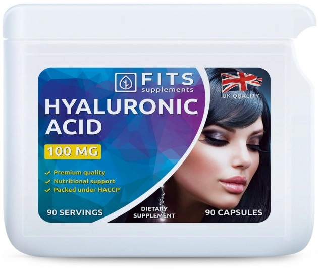 Kyselina hhyalurónová 100mg Fits Supplements - 90 kapsúl
