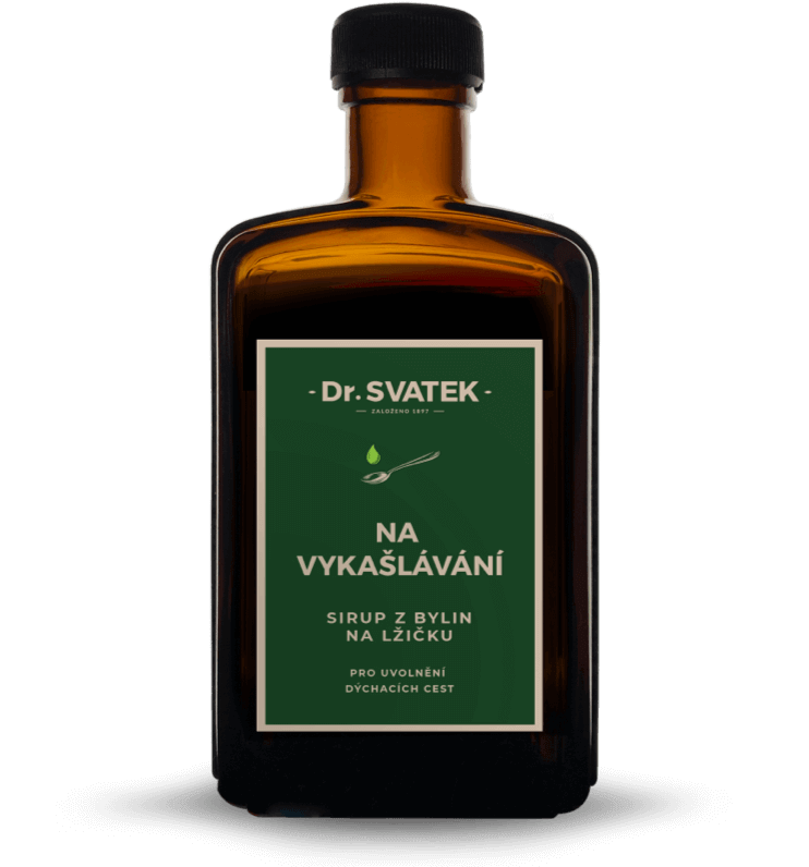 Bylinný sirup Dr. Svatek - Na vykašlávanie 250ml