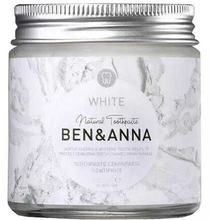 Prírodná bieliaca zubná pasta Ben & Anna (100ml)
