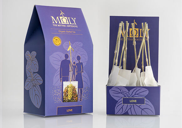Prémiový BIO bylinkový čaj MOLY Love - 23g