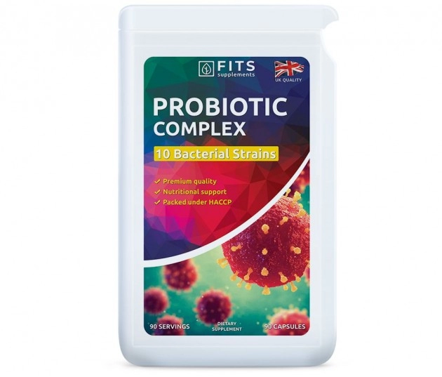 Probiotic Komplex - 90 kapsúl - Fits Suplements