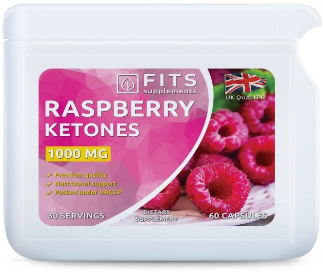 Malinové ketóny 1000mg - 60 kapsúl - Fits Supplements