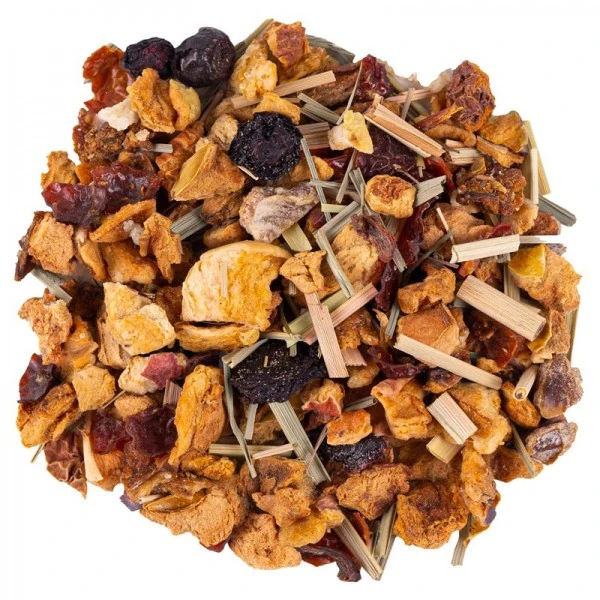 BIO Bylinný čaj Thés & Traditions "Rooibos Čučoriedka a mirabelka" 100g sypaného čaju