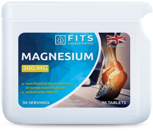 Magnézium 300mg (Horčík) - 90 tabliet - Fits Supplements